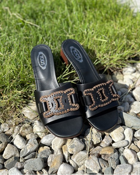 Pantofle dámské Tod's černé